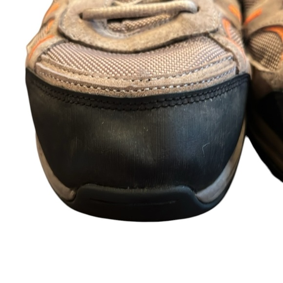 Propet Connelly Sneaker Shoe Brown Suede OrthoLite Orthotics Hiking Camp 10X(3E) - Picture 4 of 16